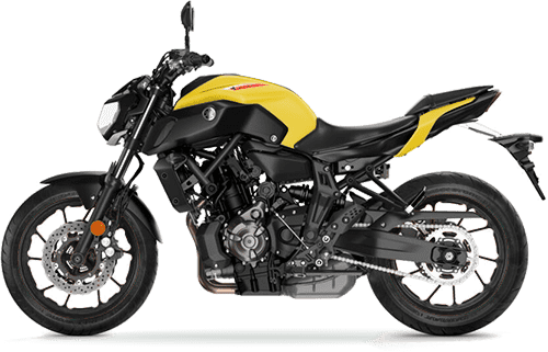 Yamaha-MT07 - wypożyczalnia motocykli